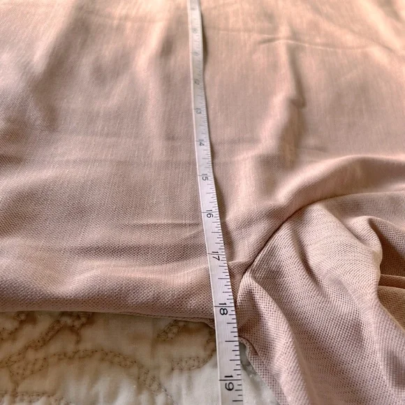 Zara rosy peach asymmetrical hem blouse - Picture 5 of 6